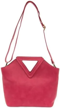 Joy Susan Women's Fashion Purse Sophie Triangle Handle Handbag