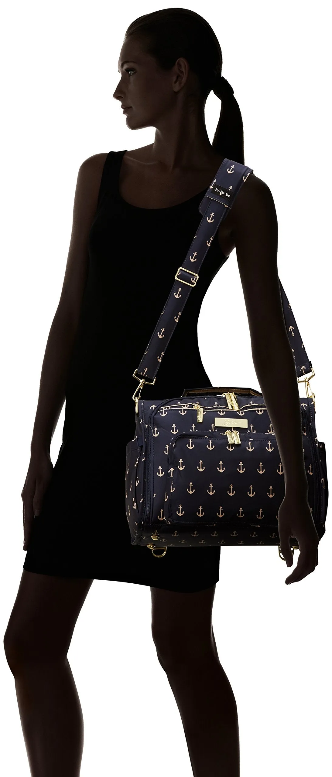 Ju-Ju-Be Legacy Nautical Collection B.F.F. Convertible Diaper Bag The Admiral