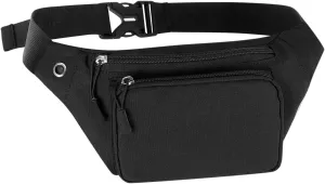 KAMO Fanny Pack, Waist Bag Sling Backpack Water Resistant Durable Polyester Small Waist Bag