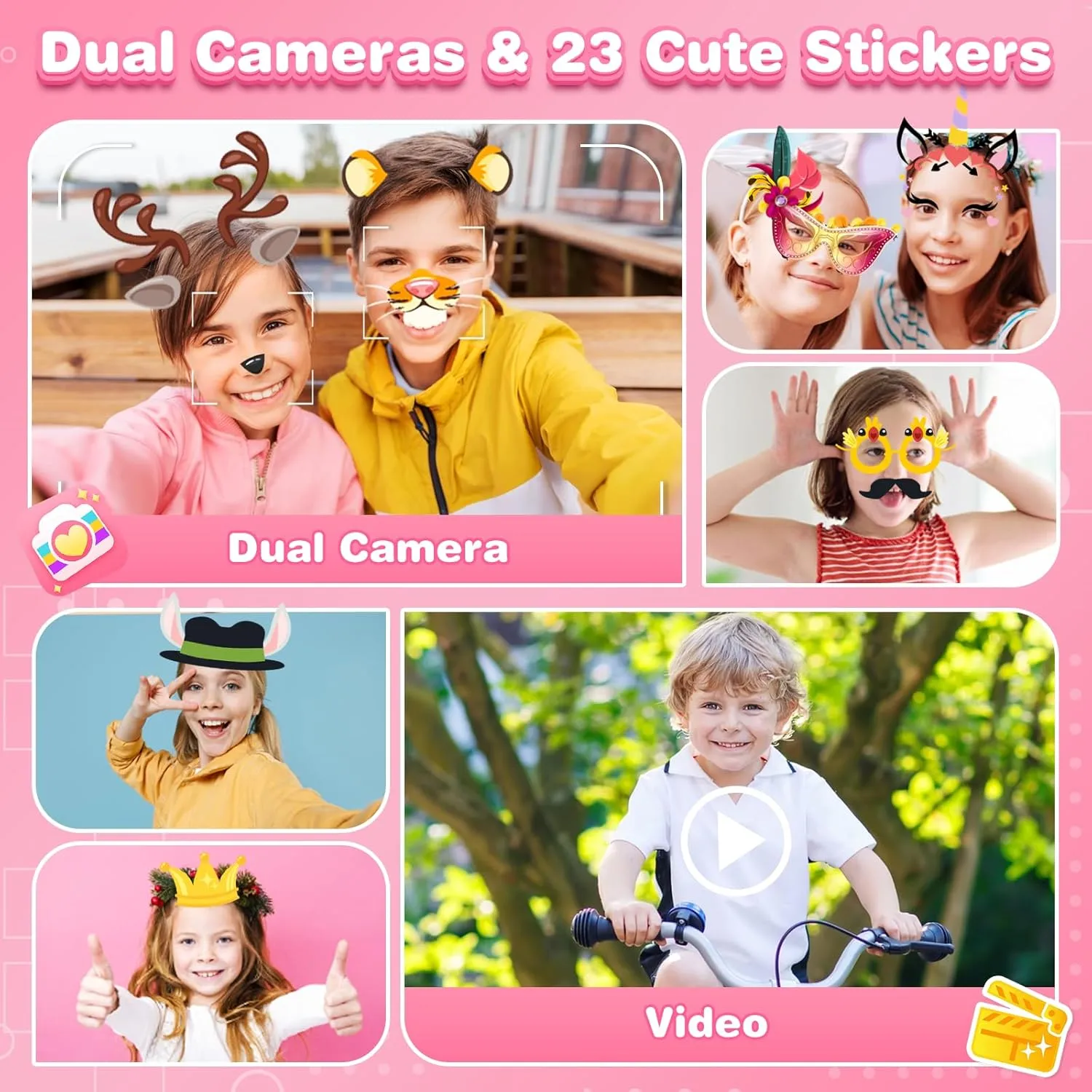 Kids Phone Gifts and Toys for Girls Boys Age 3-8, Phone Toy with Dual Camera, MP3 Music Player, Games, ABCs Touchscreen Toddler Phone Learning Toy Birthday Gifts for Girls Boys 3 4 5 6 7 8 Year Old