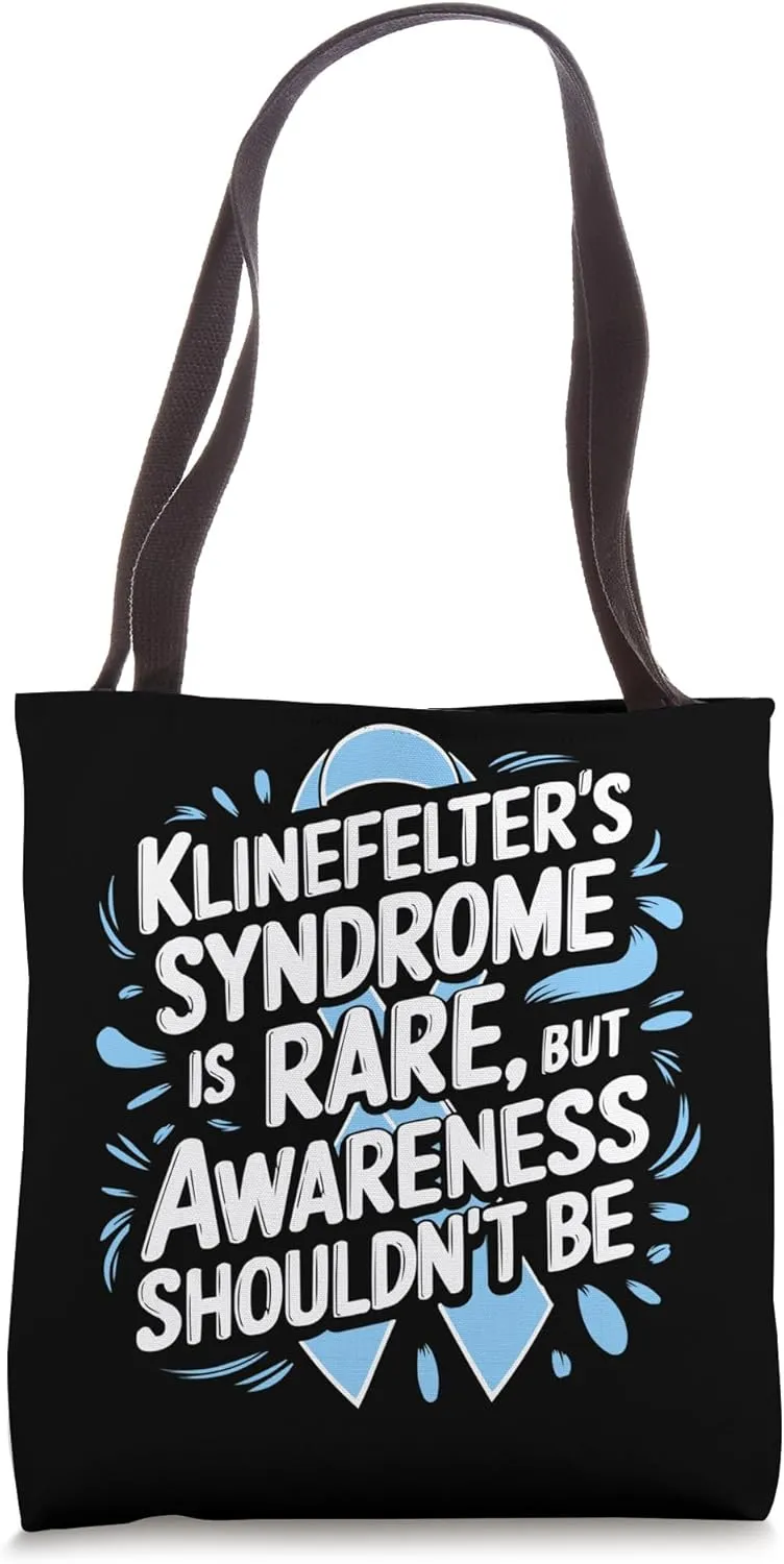 Klinefelter's Syndrome Awareness Genetic Disorder Tote Bag