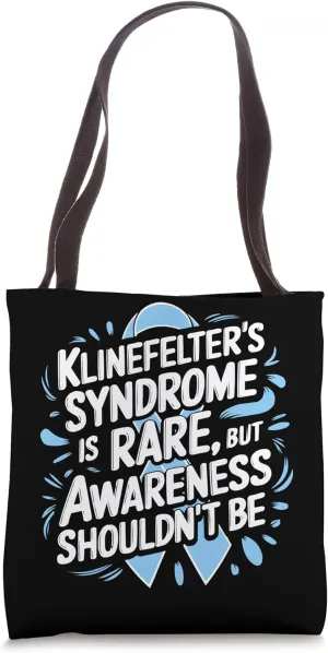 Klinefelter's Syndrome Awareness Genetic Disorder Tote Bag