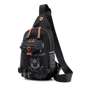 Knapsack Men Brand Quality Nylon One Male Bag Chest Famous Shoulder Casual High Creative Sling Bags Rucksack Daypack Affordable luxury Travel Backpack
