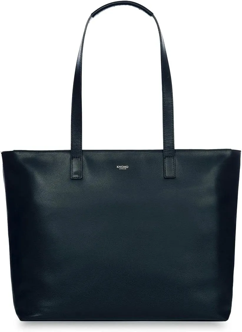 KNOMO Maddox Large Leather Laptop Tote Shoulder Bag Purse,Work Handbag for Women