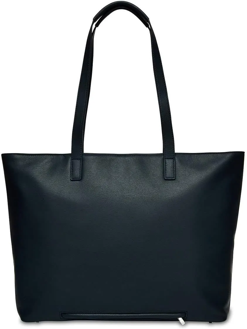 KNOMO Maddox Large Leather Laptop Tote Shoulder Bag Purse,Work Handbag for Women