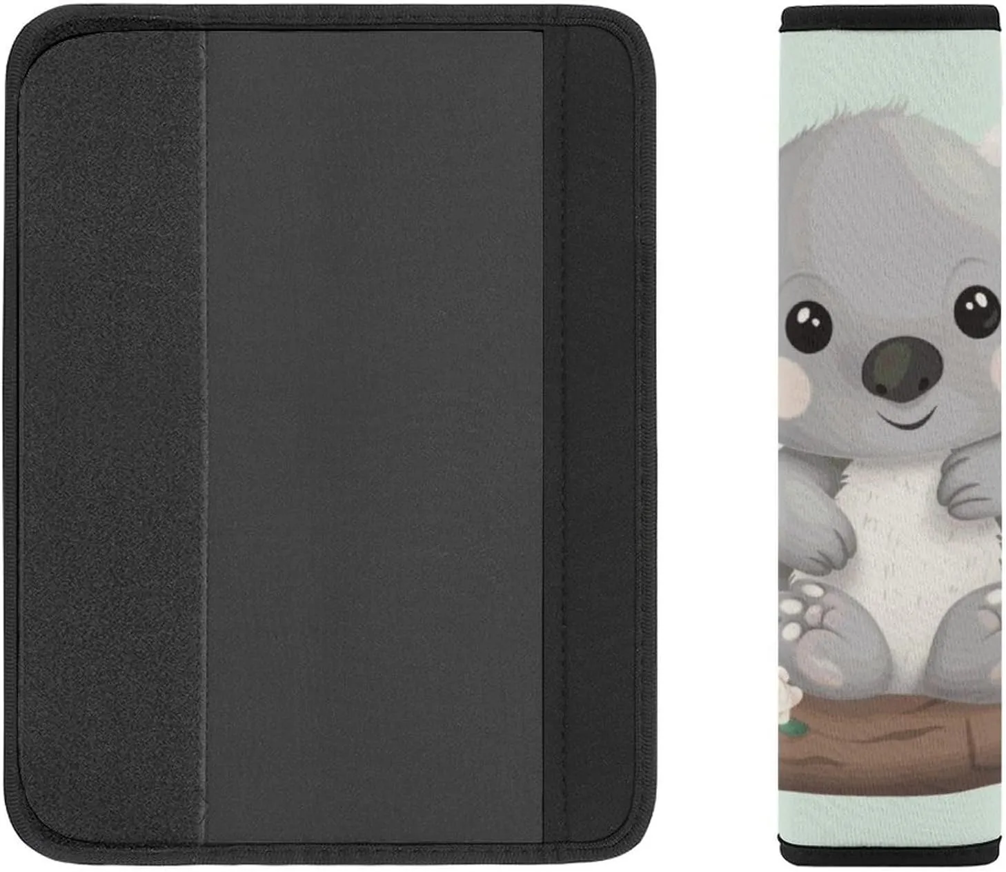 Koala Auto Seat Belt Cover 2PCS Universal Car Seat Belt Shoulder Protector Pad, Protect Your Shoulders and Neck for Car Seat Belt, Shoulder Bag, Backpack