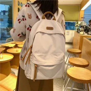 Korean Style High College Large Capacity Backpacks