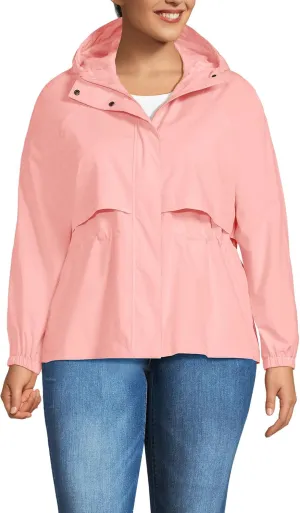 Lands' End Women's Squall Packable Rain Jacket