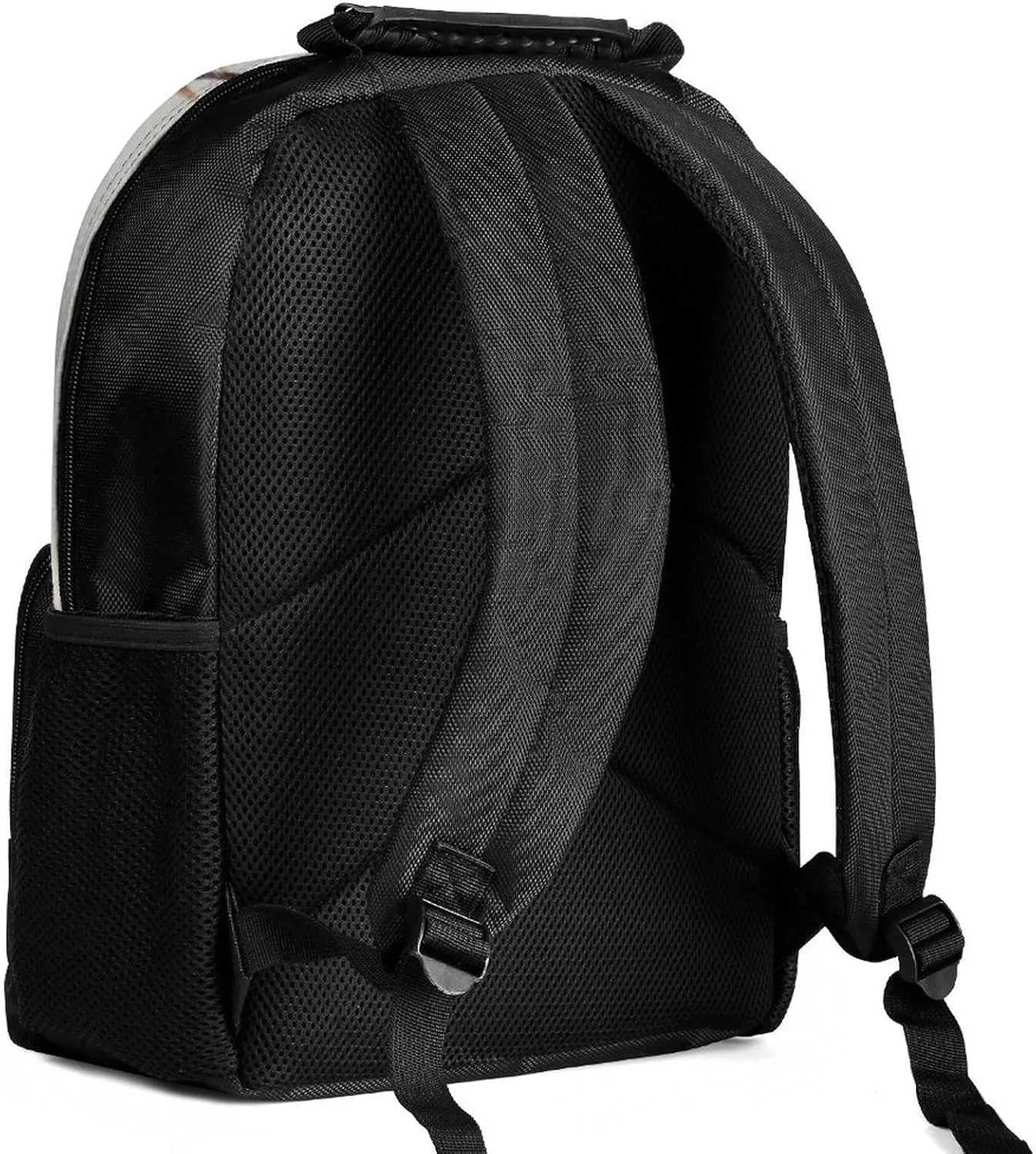 Laptop Backpack Musical Note Floral Daypack Computer Bag Travel Laptop Bag Casual Nurse Bag for Women Men