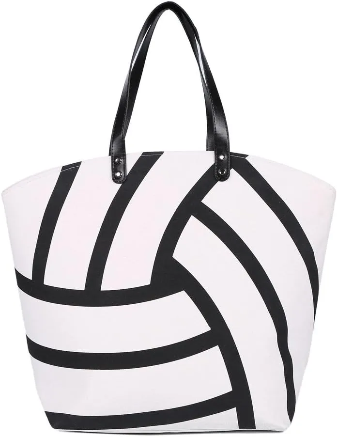 Large Baseball Tote Bag Sports Prints Utility Tote Beach Bag Travel Bag