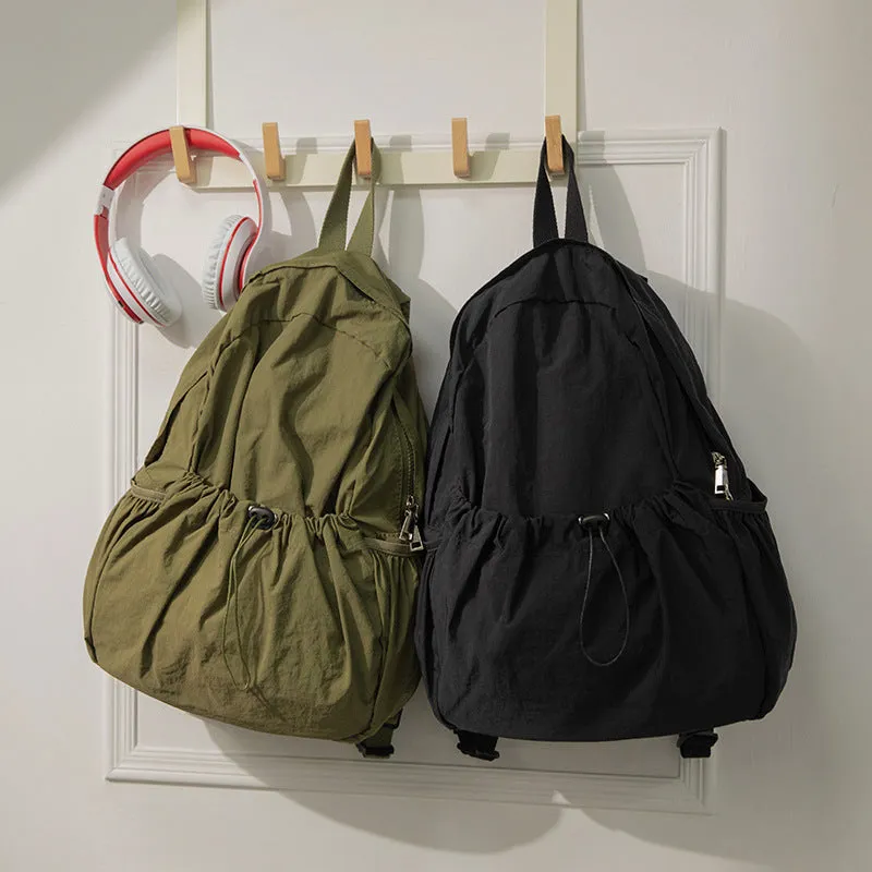 Large Capacity Nylon Lightweight Leisure Commute Backpacks
