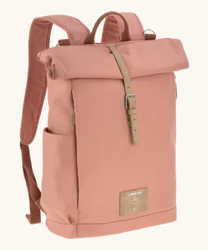 Lassig Rolltop Nappy Backpack - Cinnamon