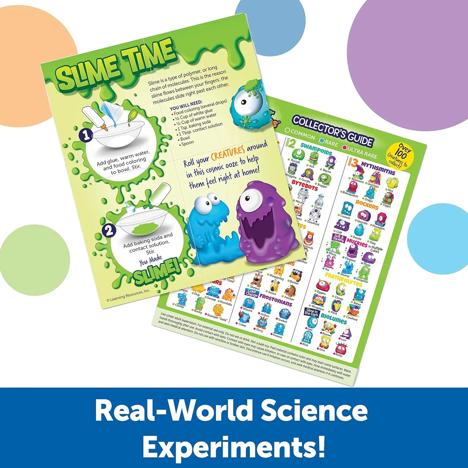 Learning Resources Beaker Creatures Series 3 - 6-Pack of Pods, Ages 5  Science Exploration Toys, STEM Toys for Kids, Homeschool Must Haves, Science for Kids