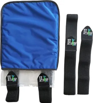 Life and Limb Gel Medium Wrap - Hot and Cold Therapy Packs for Injuries - Reusable Ice Pack Compress with Adjustable Straps - Shoulder, Knee, Elbow, Neck & Back Pain Relief - Muscle Strain Support