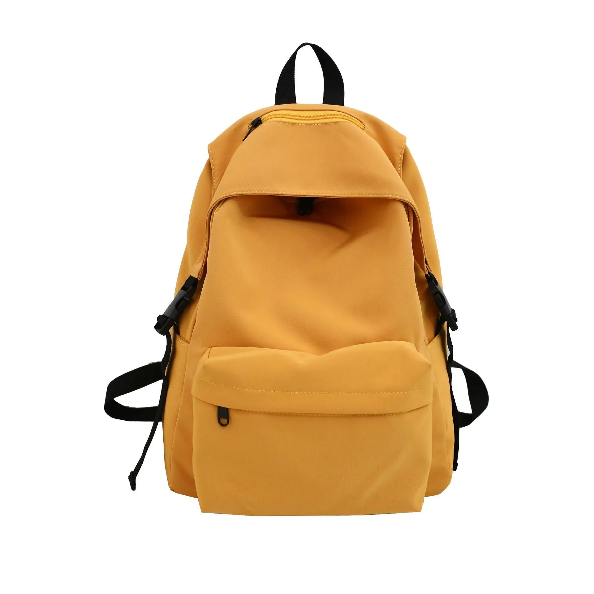 Lightweight Solid Color Early High Large Backpacks