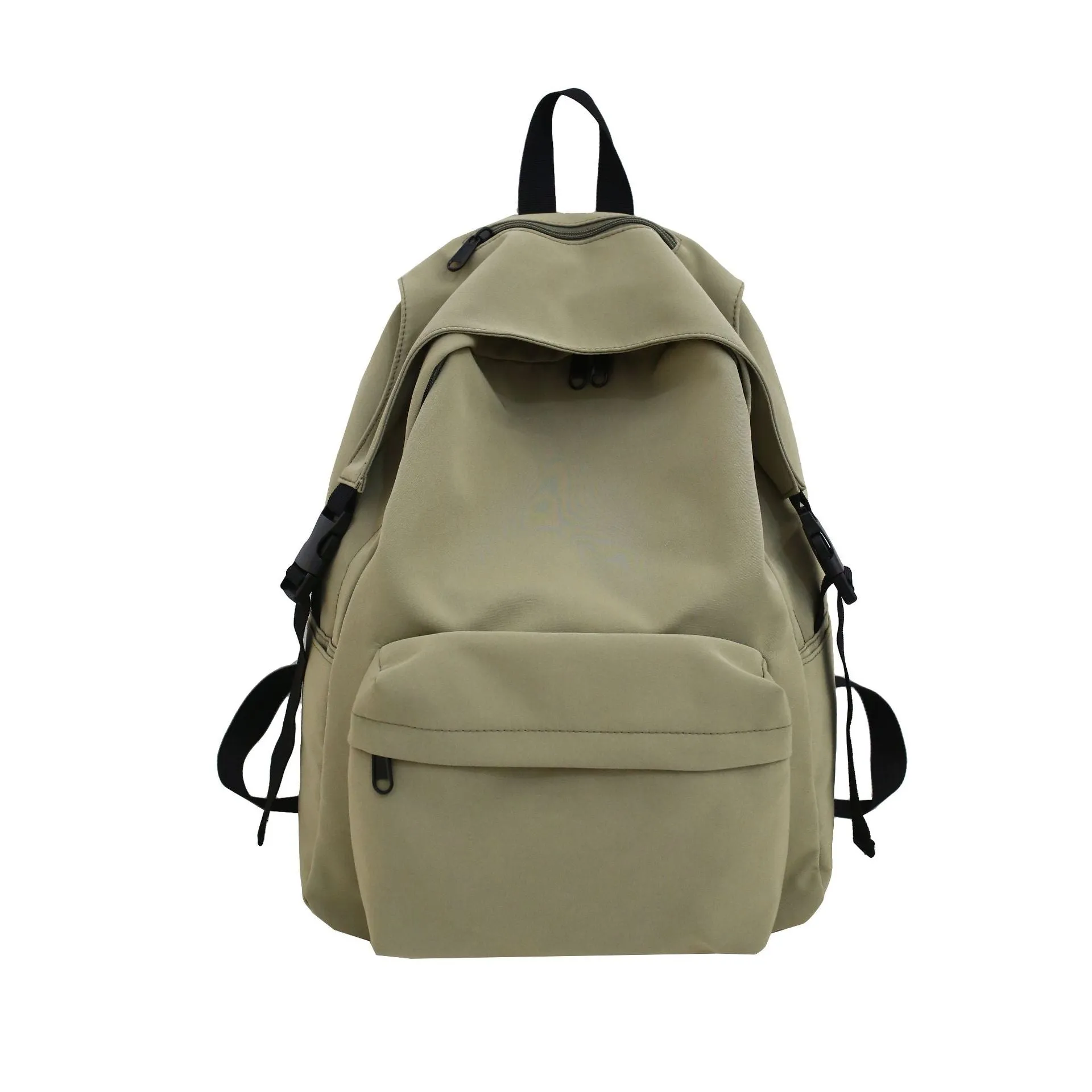 Lightweight Solid Color Early High Large Backpacks