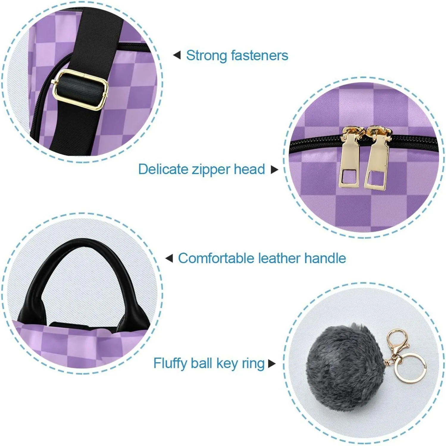 Lightweight Women Backpack Purse Shoulder Bag Casual Daypack Anti-theft Zipper With Pockets Pattern 1