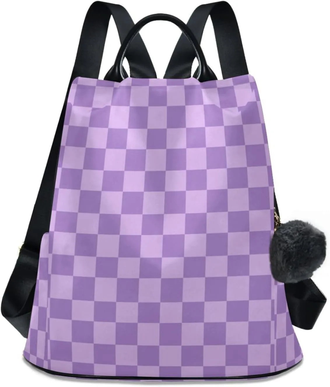 Lightweight Women Backpack Purse Shoulder Bag Casual Daypack Anti-theft Zipper With Pockets Pattern 1