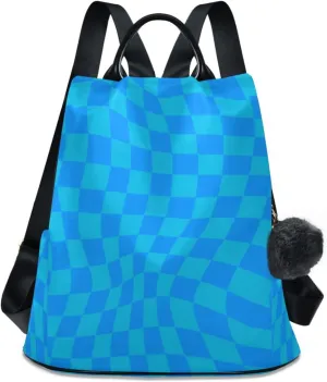 Lightweight Women Backpack Purse Shoulder Bag Casual Daypack Anti-theft Zipper With Pockets Pattern 2
