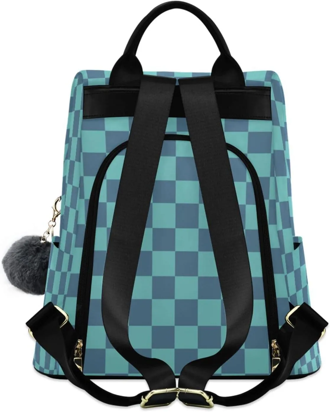 Lightweight Women Backpack Purse Shoulder Bag Casual Daypack Anti-theft Zipper With Pockets Pattern 4