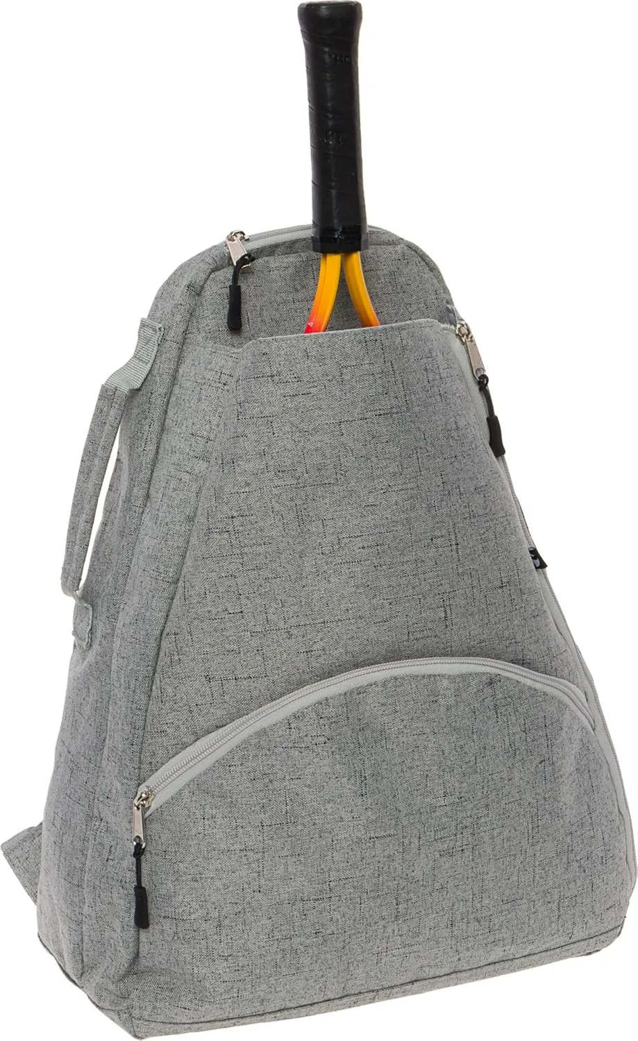 LISH Men's Court Advantage Tennis Backpack - Racket Holder Sport Bag for Tennis, Racquetball, Squash