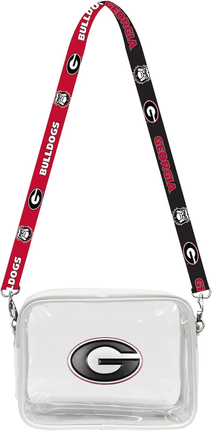 Littlearth Louisville Cardinals NCAA Clear Fanny Fan Purse