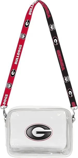 Littlearth Louisville Cardinals NCAA Clear Fanny Fan Purse