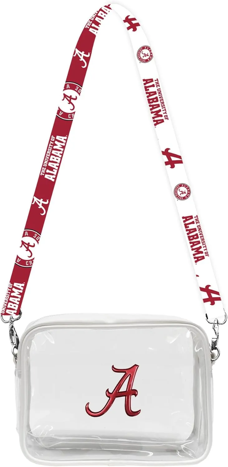 Littlearth Louisville Cardinals NCAA Clear Fanny Fan Purse