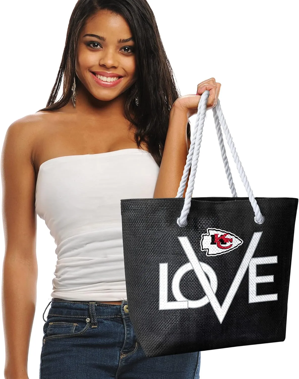 Littlearth NFL womens Nfl Love Tote