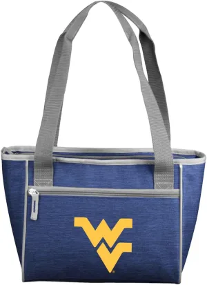 Logo Brands Officially Licensed NCAA 16 Can Cooler Tote (West Virginia Mountaineers)