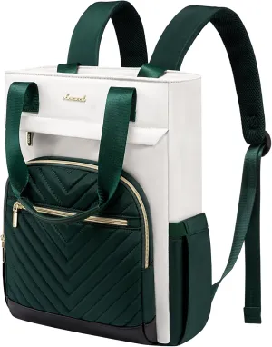 LOVEVOOK Laptop Backpack for Women, 17 Inch Work Laptop Bag Teacher Nurse Backpack, Wide Open Travel Backpack Purse Convertible Business Computer Tote Daypack