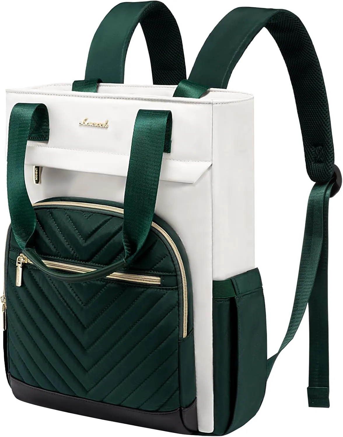LOVEVOOK Laptop Backpack for Women, 17 Inch Work Laptop Bag Teacher Nurse Backpack, Wide Open Travel Backpack Purse Convertible Business Computer Tote Daypack