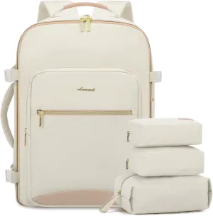 LOVEVOOK Travel Backpack Carry on Flight Approved for Women Men, Carry on Backpacks for Women Backpack for Traveling on Airplane, Personal Item Bag Airline Approved Waterproof Laptop Computer Backpack