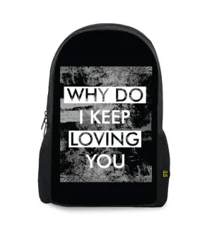 Loving You Printed Backpacks