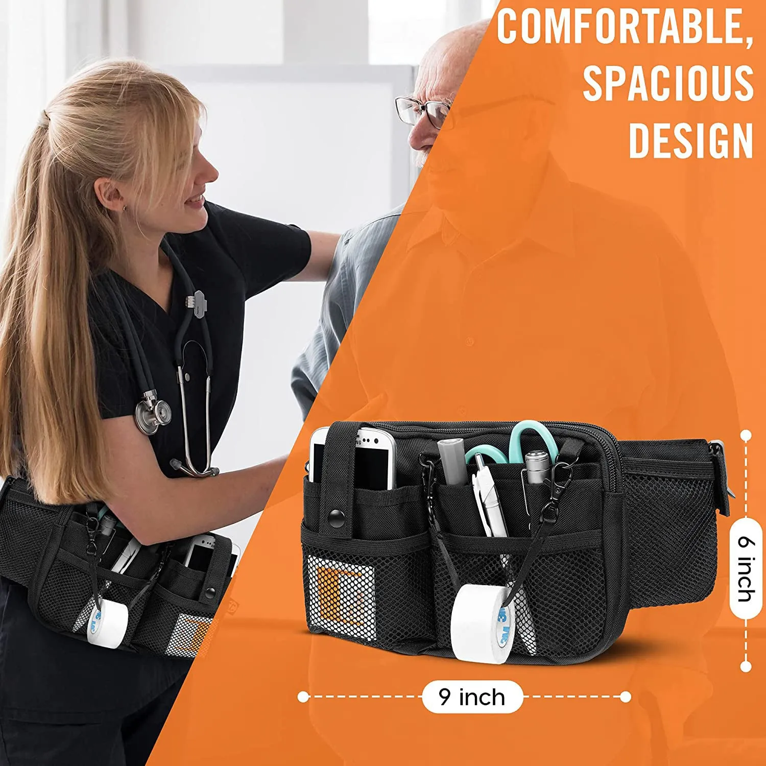 Medical Staff Waist Bag