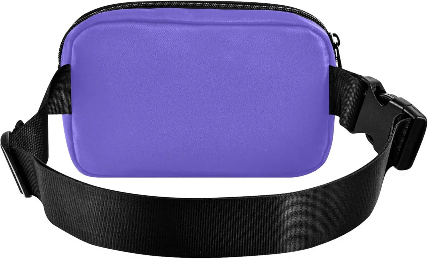 Medium Slate Blue Women Fanny Packs Bright Color Anti Theft Belt Bag Waterproof Crossbody Waist Pack