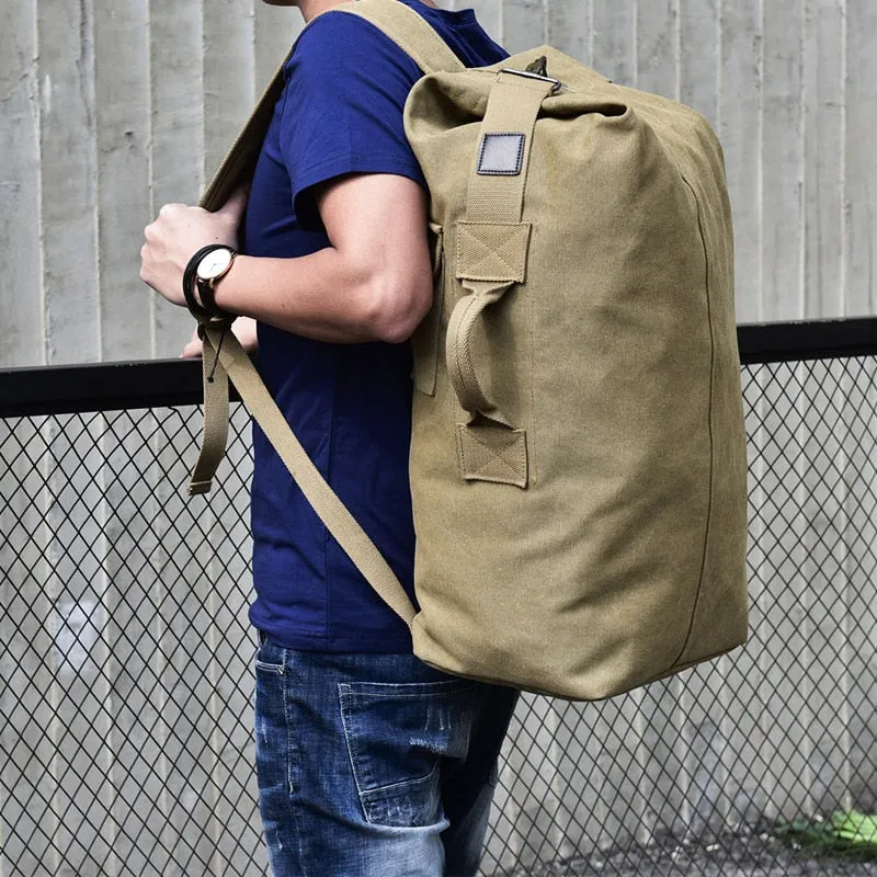 Men Women Limited-time offer And Dual-purpose Army Capacity Bag Large