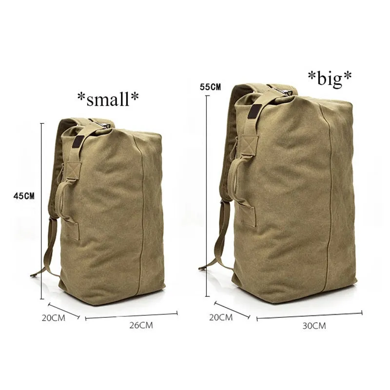 Men Women Limited-time offer And Dual-purpose Army Capacity Bag Large