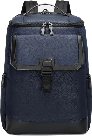 Men's Backpacks Design Backpack Style inch Laptop Pack for Men Waterproof Schoolbag Travel Bag Elite Series(Blue)