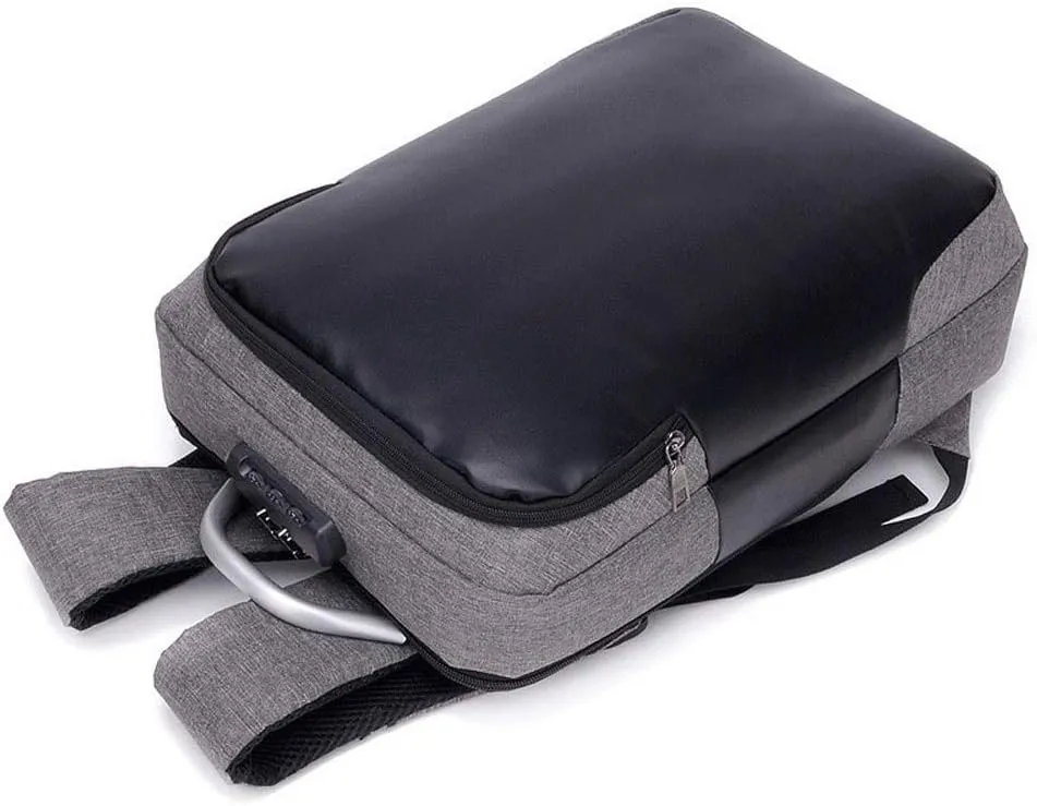 Men's Backpacks Unisex Waterproof Men Backpack Travel Pack Sports Bag Pack USB Charging Bags Business Men's Super Backpack Male Bag(Claret)