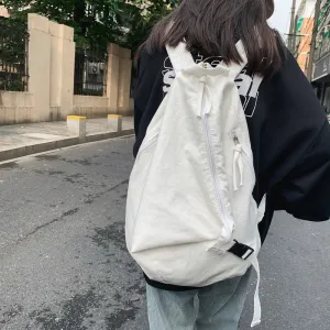 Men's Female Niche Solid Color Large Capacity Business Backpacks