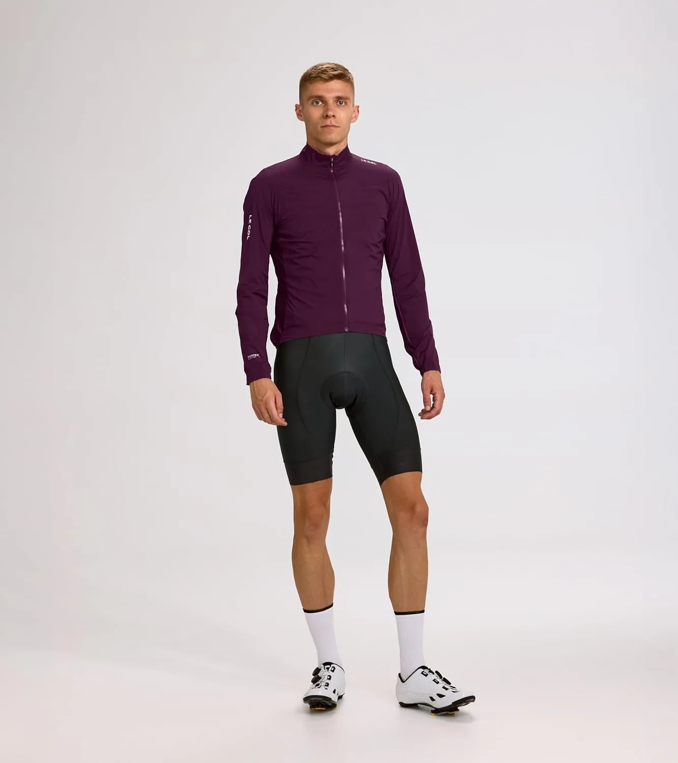 Men's Pro Wind Jacket | Long Sleeve Cycling Coat | Windproof, Water Resistant, Breathable, Packable (US,Regular, S-XL)