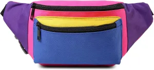 MIAIULIA 80s Neon Waist Fanny Pack for 80s Costumes,Festival Travel Party #Other