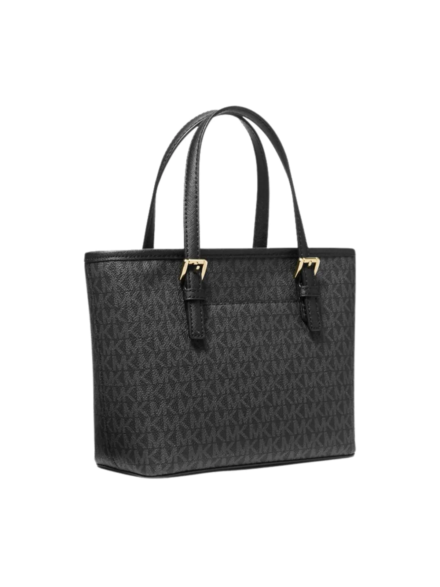 Michael Kors Jet Set Travel Extra-Small Convertible Top Zip Tote Black
