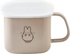 Miffy Pastel Square Miso Pot, Grage