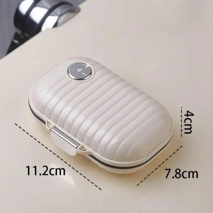 Mini Pill Organizer - Daily Medicine Storage Box