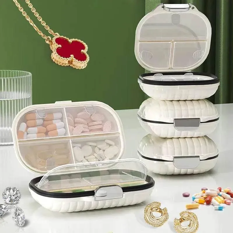Mini Pill Organizer - Daily Medicine Storage Box