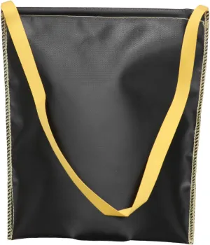 Mipcase 1pc Kindling Storage Bag Outdoor Storage Charcoal Smoker Portable Camping Camping Ignition Supply Pouch Fireproof Storage Bag Heat-Resistant Storage Pouch Black Nylon