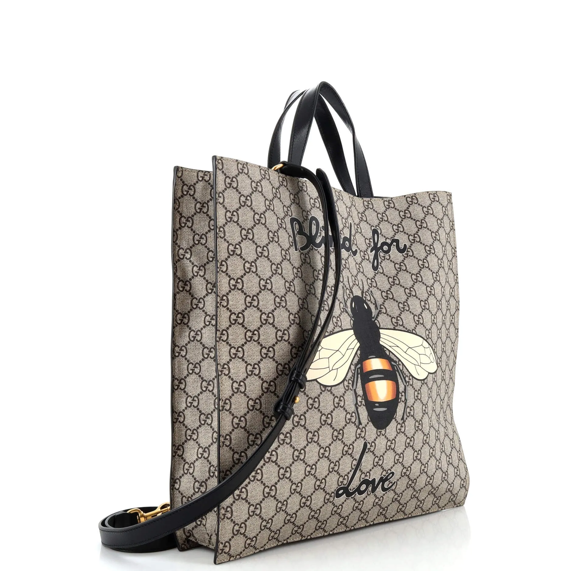 Modern Rich variety Convertible Gucci Soft Printed Open Tote