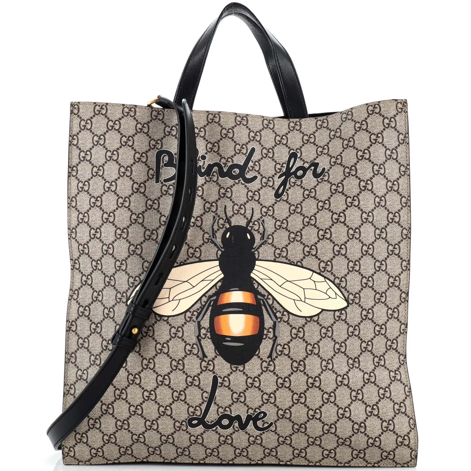 Modern Rich variety Convertible Gucci Soft Printed Open Tote